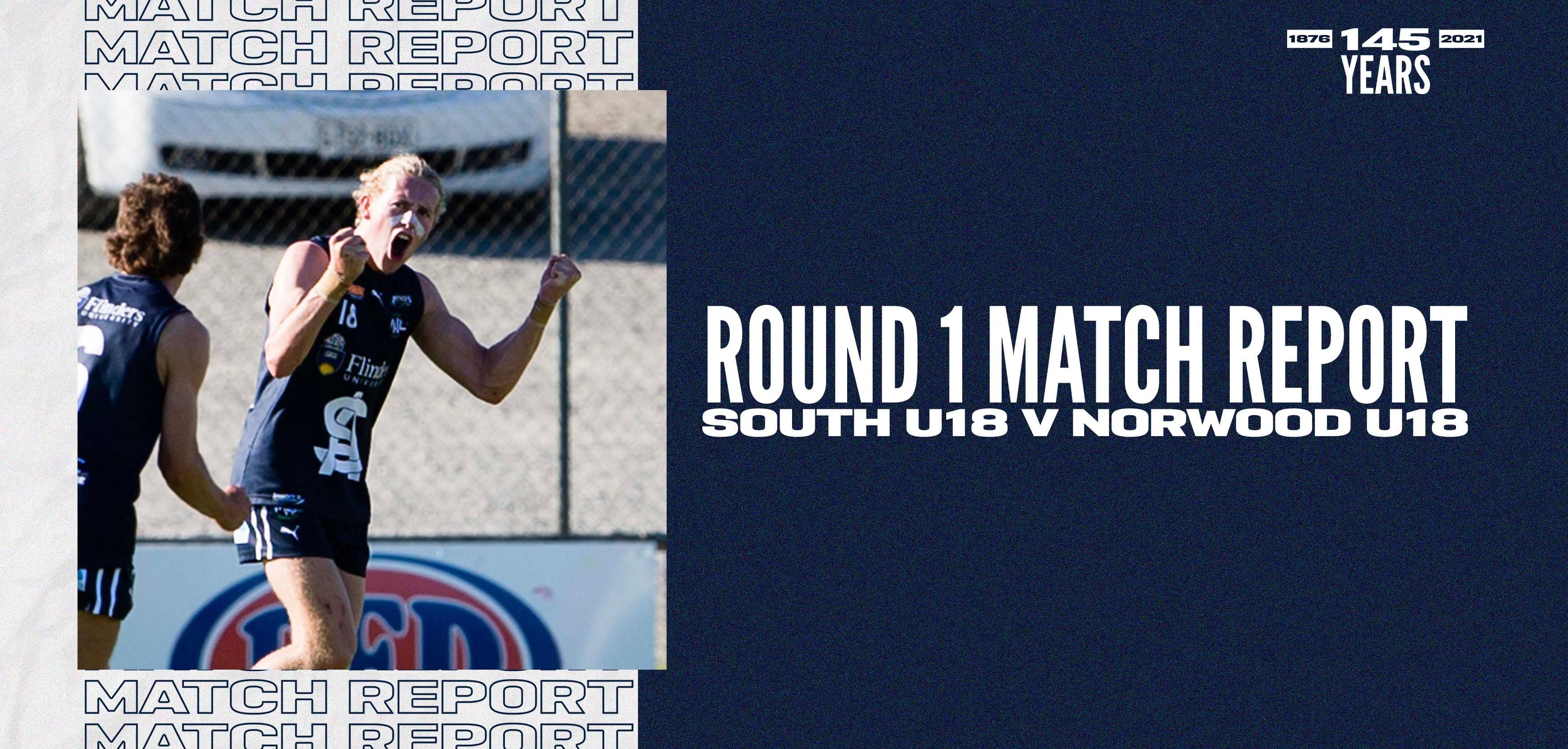 Under-18 Match Report: Round 1 vs Norwood Under-18 Match Report: Round 1 vs Norwood
